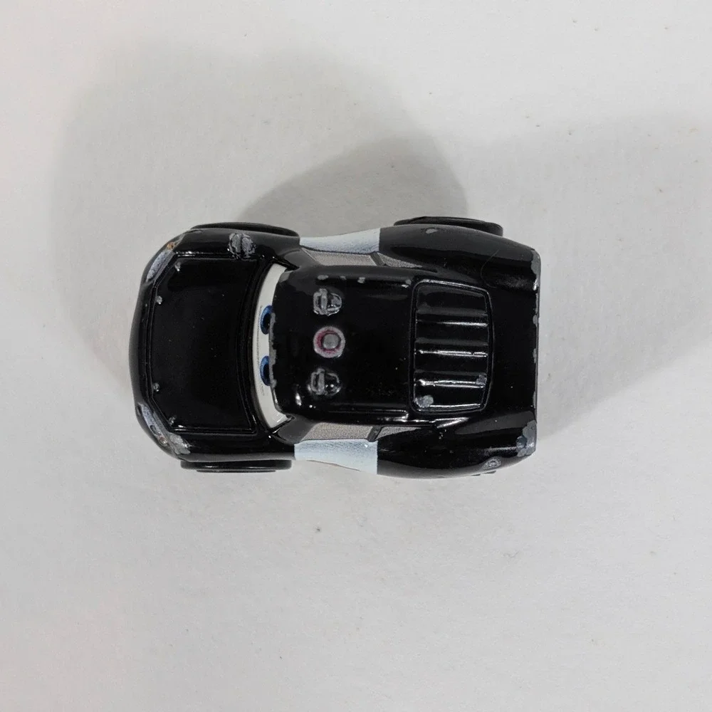 Disney Pixar Cars Mini Racers Police Lightning McQueen Mattel Diecast Black